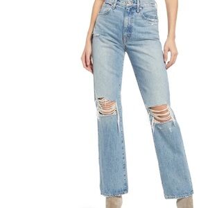 SLVRLAKE London High Waist Straight Leg Jeans Size 25 NWOT